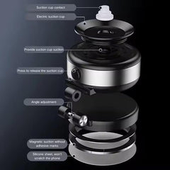Electric Vacuum Magnetic Suction Phone Holder