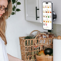 Electric Vacuum Magnetic Suction Phone Holder