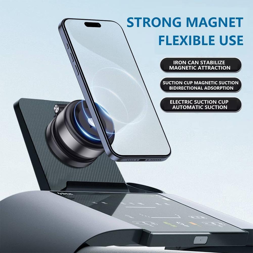 Electric Vacuum Magnetic Suction Phone Holder