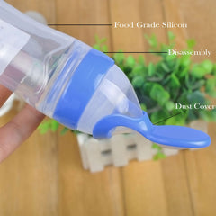 Baby Silicone Spoon Bottle